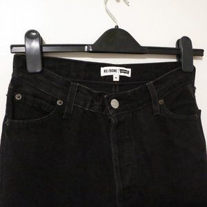 RE/DONE - vintage levis true black jeans (25)